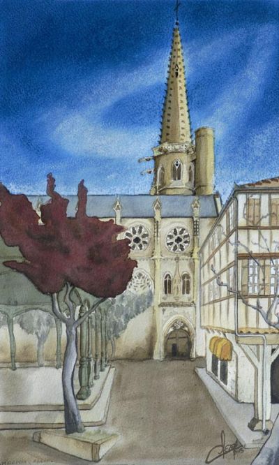 La cathédrale de Mirepoix