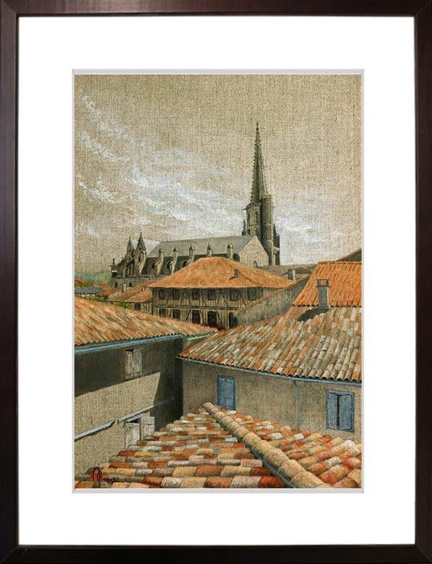 Mirepoix toits