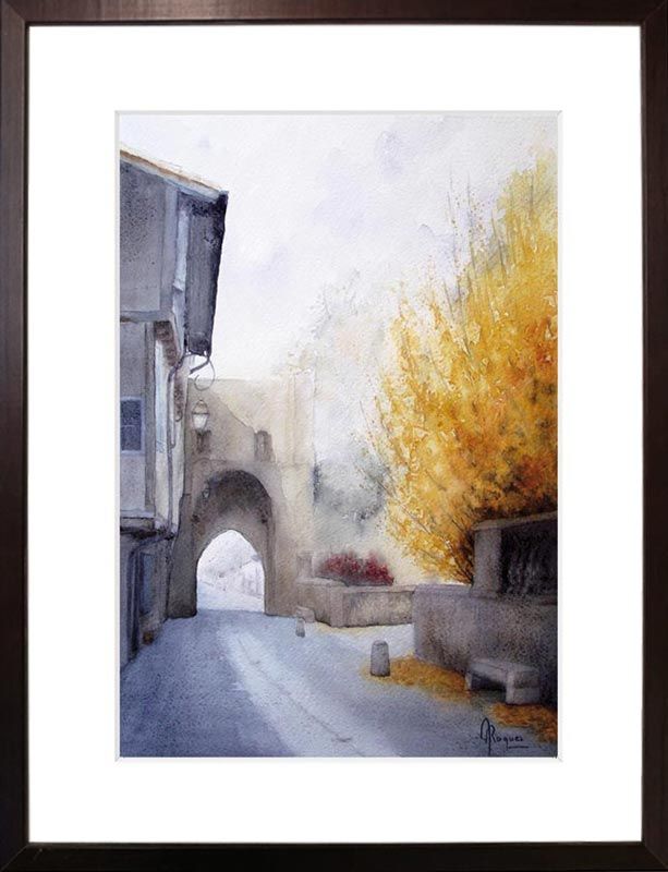 Porte d'Aval couleurs d'automne