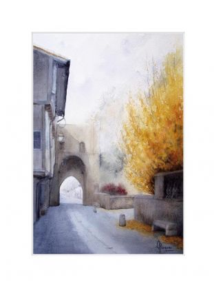 Porte d\'Aval couleurs d\'automne