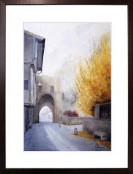 Porte d\'Aval couleurs d\'automne