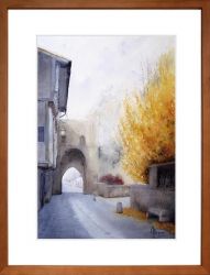 Porte d\'Aval couleurs d\'automne